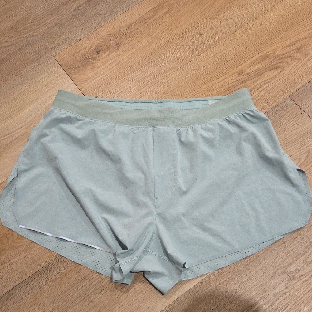 Lululemon Athletica Sage Green Athletic Shorts